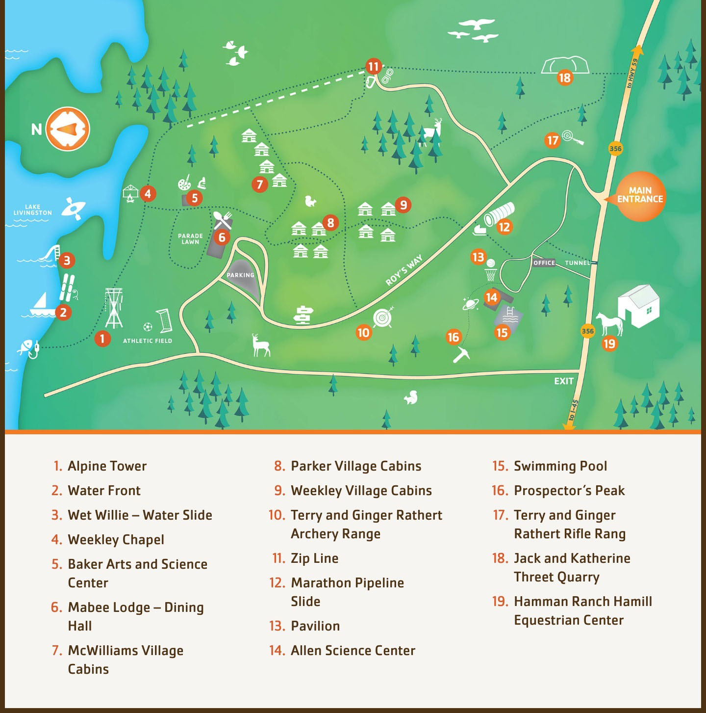 Camp Cullen Map 1